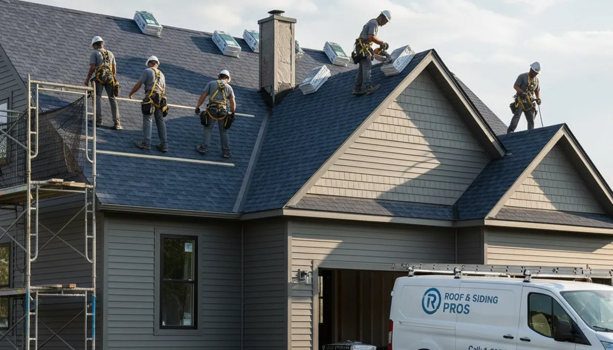 Professional roof installation by Seattle vinyl siding contractors | Next Level Exteriors, Seattle WA