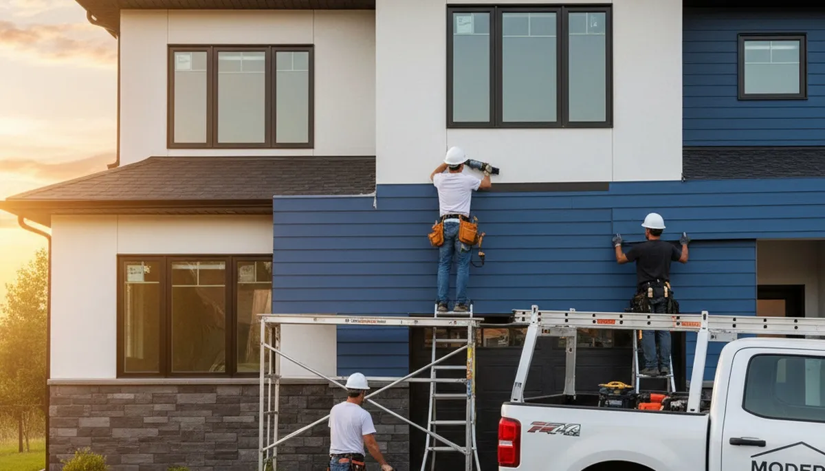 Professional vinyl siding installation by contractors in Seattle, WA homes