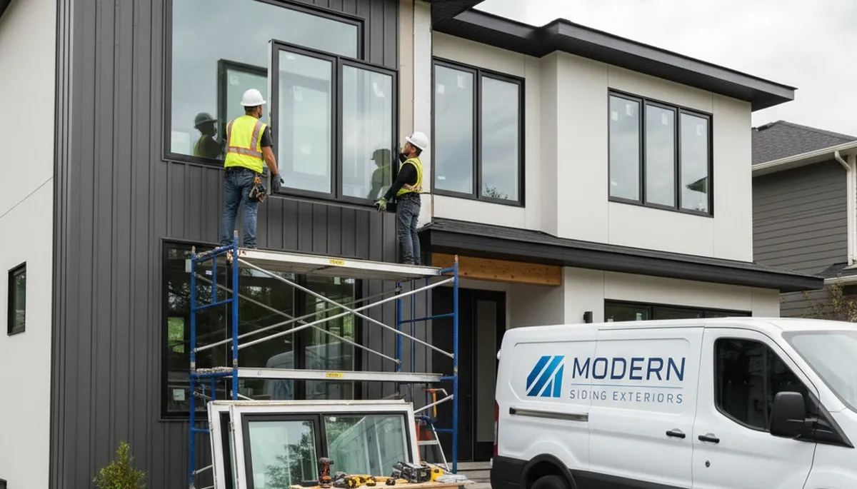 Vinyl siding and window replacement by Next Level Exteriors in Seattle, WA